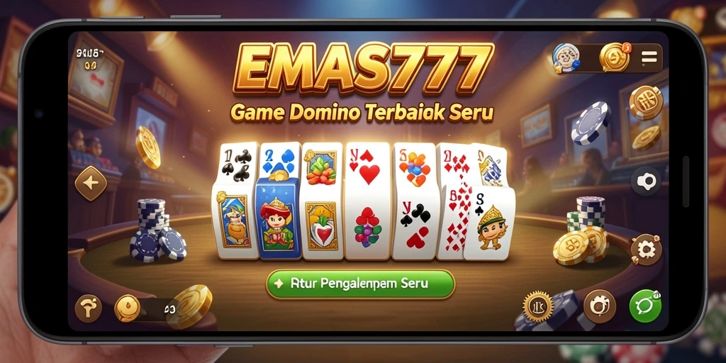 Tampilan gameplay seru dari EMAS777 dengan grafik menarik.