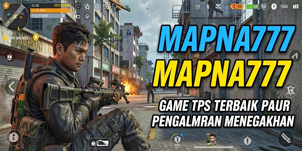 Tangkapan layar MAPNA777 menampilkan aksi seru dalam gameplay TPS.
