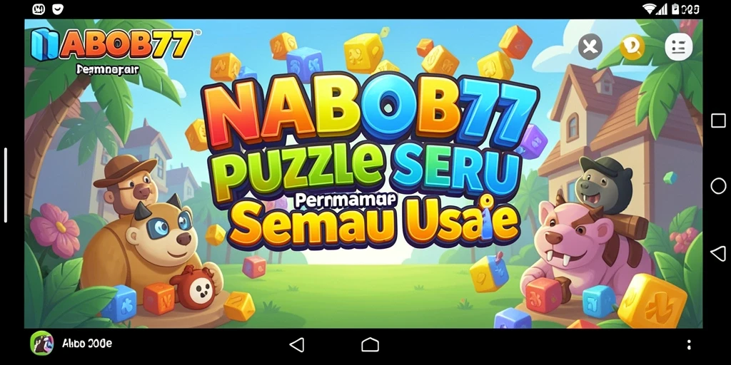 Tampilan gameplay menarik dari NABOB77 saat menyelesaikan teka-teki.