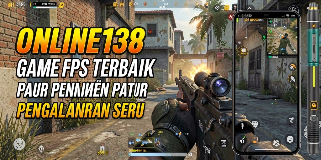 Tangkapan layar dari gameplay mendebarkan ONLINE138 dengan aksi tembak-menembak.