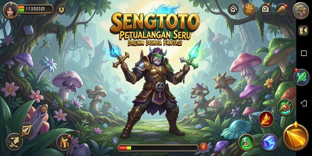 Tangkapan layar dari gameplay seru SENGTOTO.