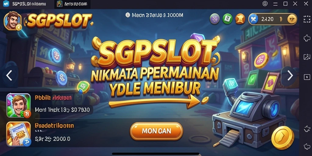 Screenshot SGPSLOT menampilkan gameplay yang mengasyikkan dan grafis menarik.